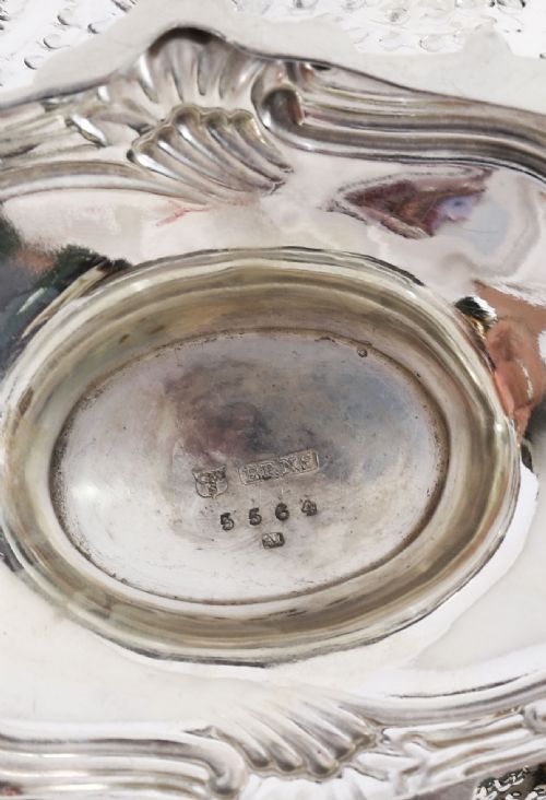 ANTIQUE VICTORIAN SILVER PLATED FRUIT BASKET GEORGE W SCOTT SONS LTD 19TH C - ADDITIONAL PHOTO 17