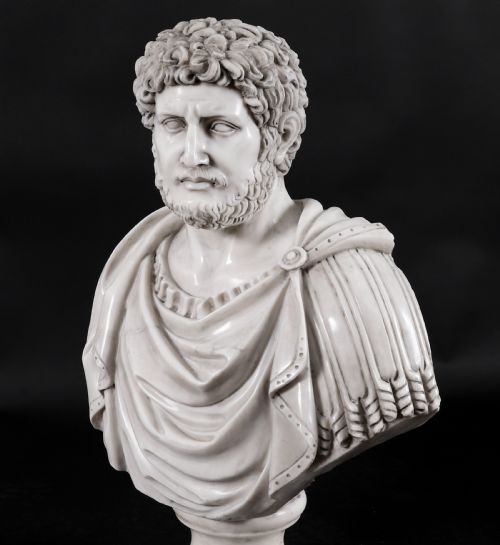 ANTIQUE PAIR MARBLE BUSTS OF EMPERORS LUCIUS VERUS ANTONINUS PIUS 20TH C - ADDITIONAL PHOTO 7
