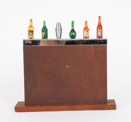 Antique Novelty Miniture Art Deco Bar Cocktail Stick Set 1940s 20th C