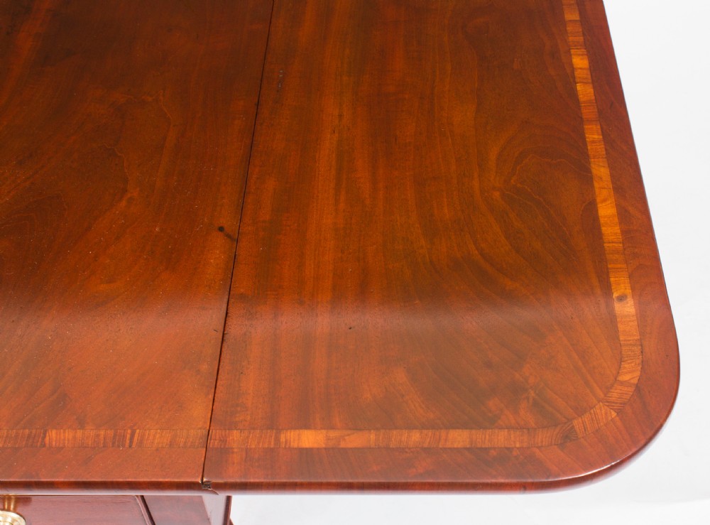 Antique Regency George III Pembroke Table Gillows c.1820
 View IX
