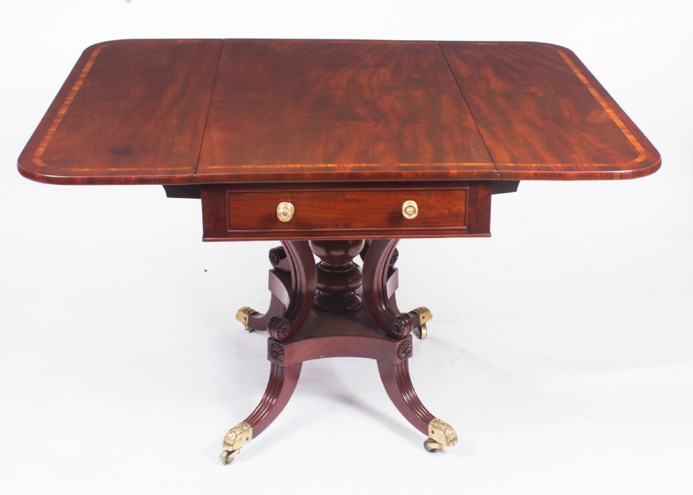 Antique Regency George III Pembroke Table Gillows c.1820
 View XII