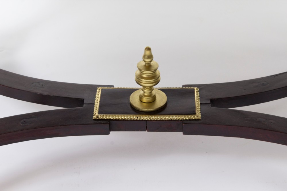 Antique French Ormolu Mounted Marquetry Bureau Plat c.1860
 View XVII