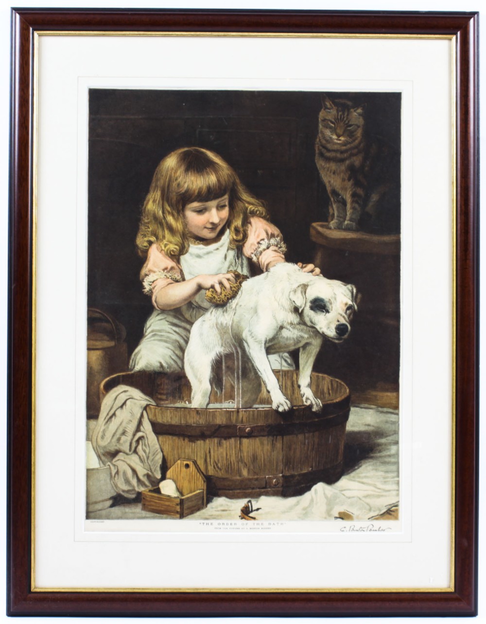 Antique Engraving Print 