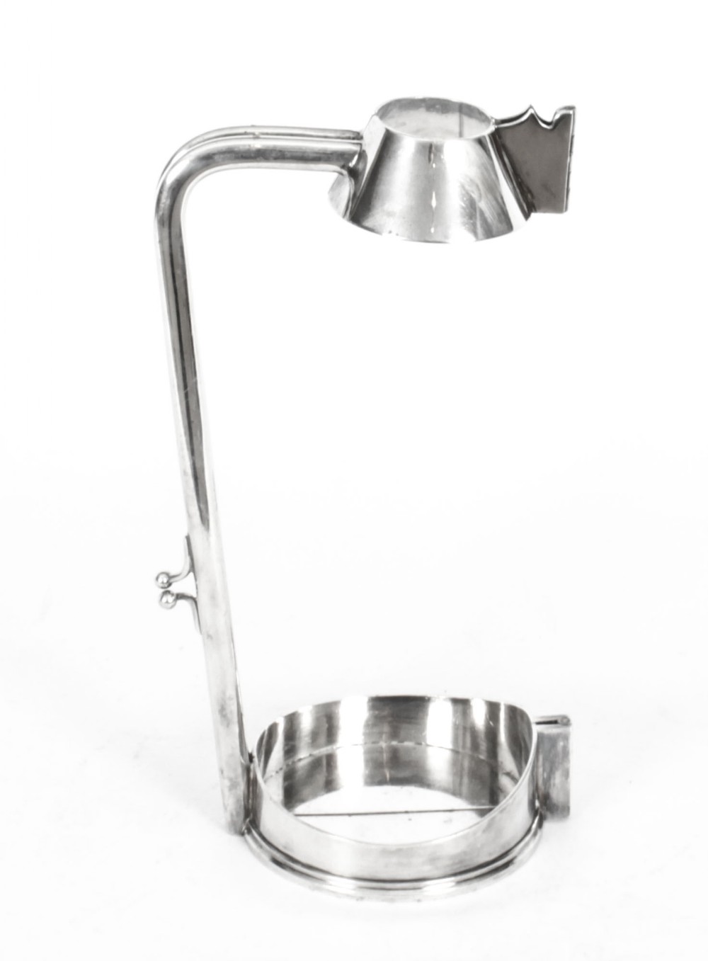 Antique Silver Plated Wine Champagne Pourer by Mappin & Webb C1880
