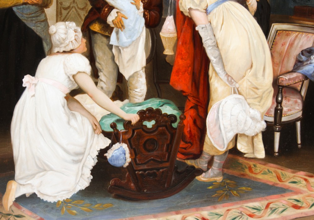 Antique Oil Painting 