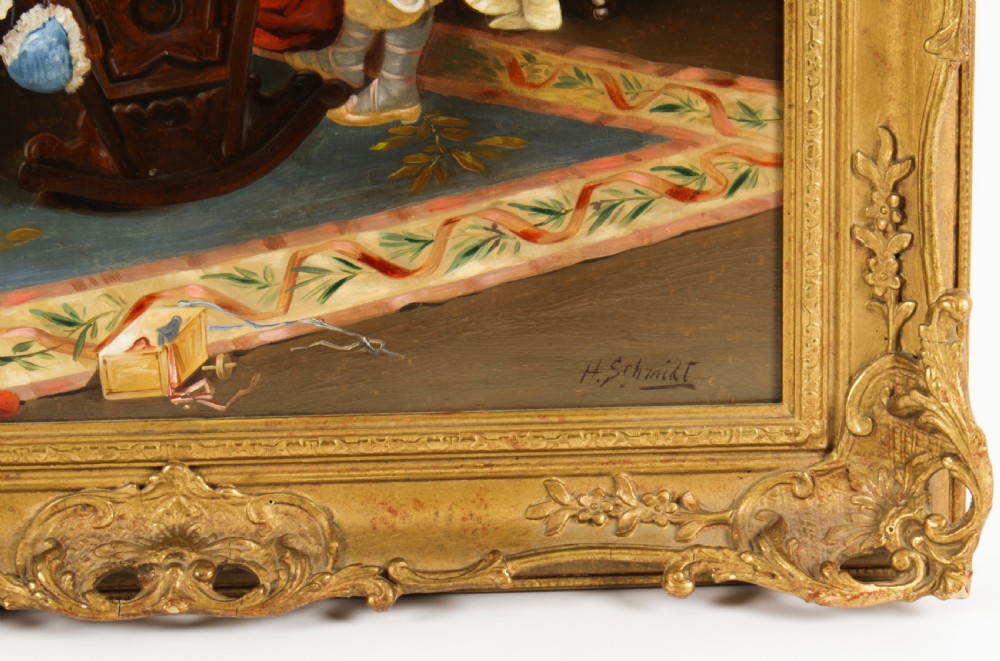 Antique Oil Painting 