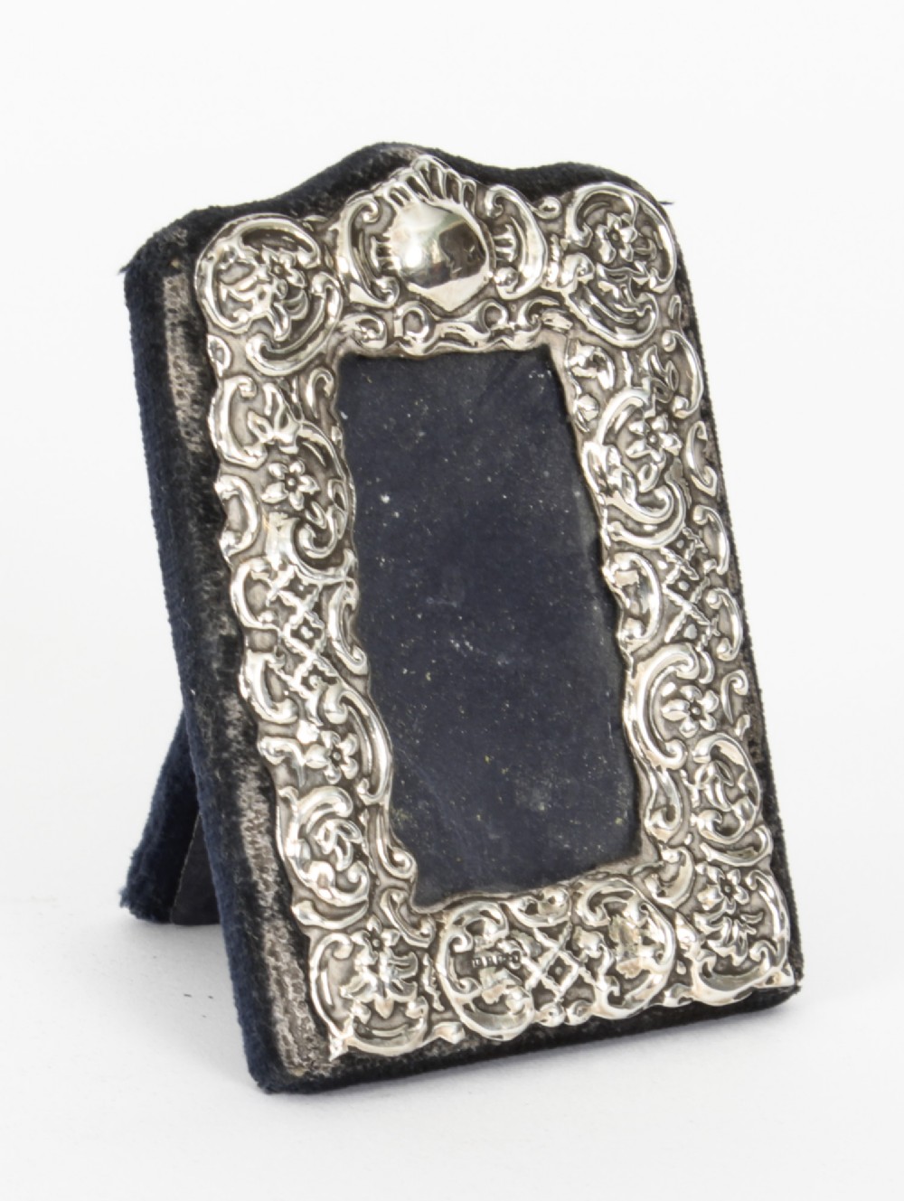 Antique Edwardian Sterling Silver Photo Frame dated 1907 9x6cm
