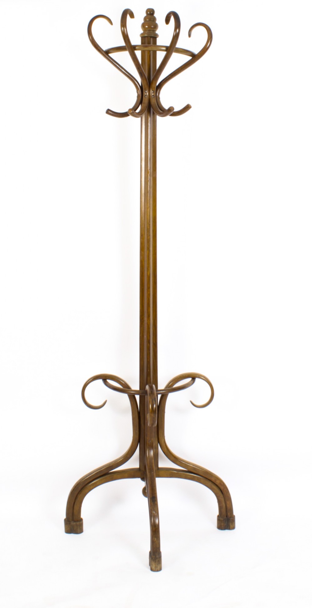 Antique Victorian Bentwood Hall Umbrella Coat Stand 19th Century
