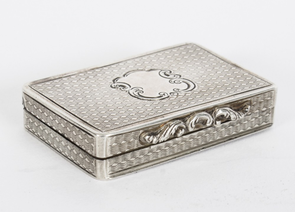 Antique Victorian Sterling Silver Vinaigrette Cronin & Wheeler 1849 19th C
