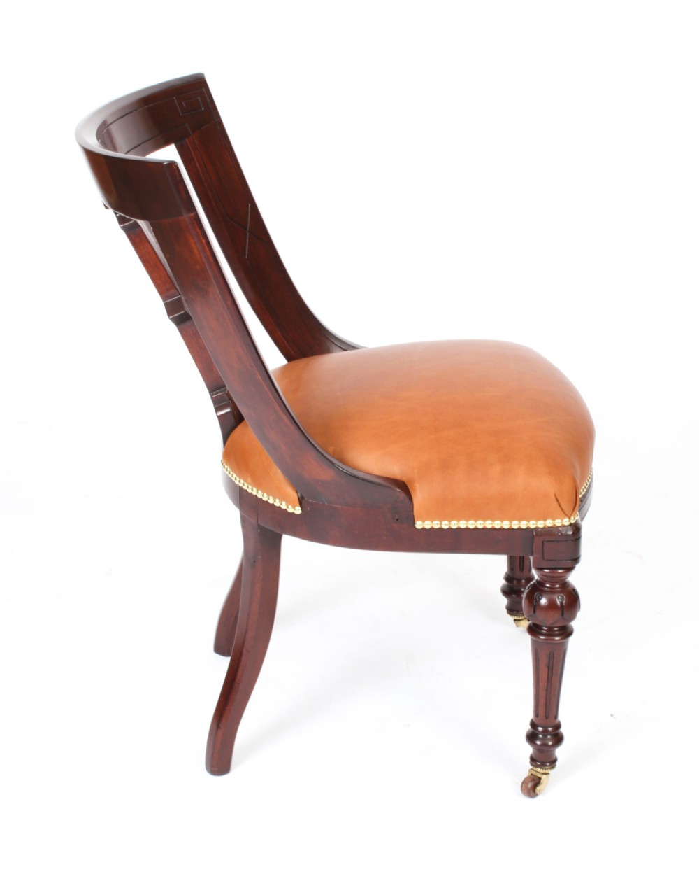 Antique Set 14 Scottish Athenian Dining Chairs C1815 19th Century
 View VI