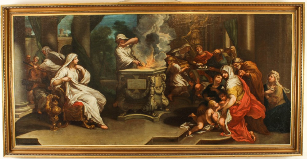 Antique Oil Painting 