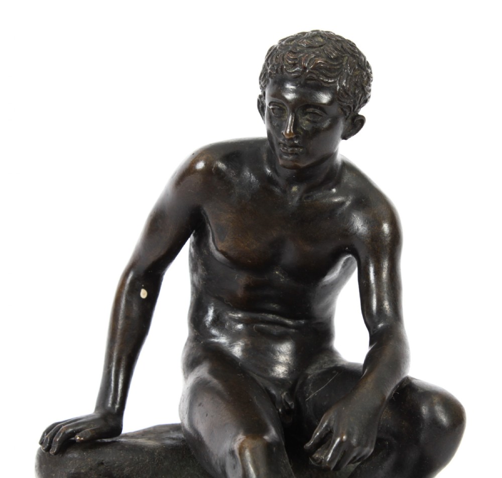 Antique Italian Bronze Sculpture Mercury Hermes Chiurazzi & Fils 19thC
 View VII