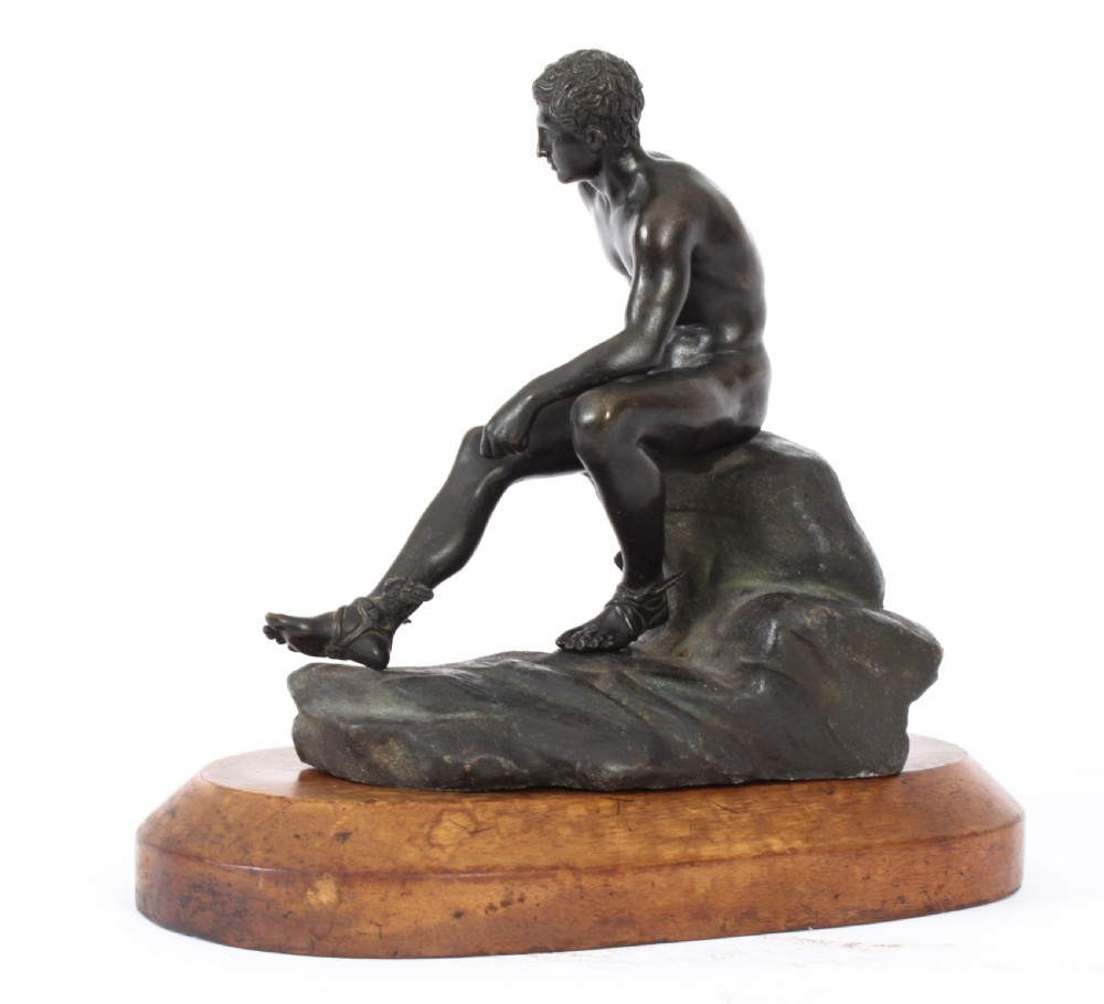 Antique Italian Bronze Sculpture Mercury Hermes Chiurazzi & Fils 19thC
 View IX