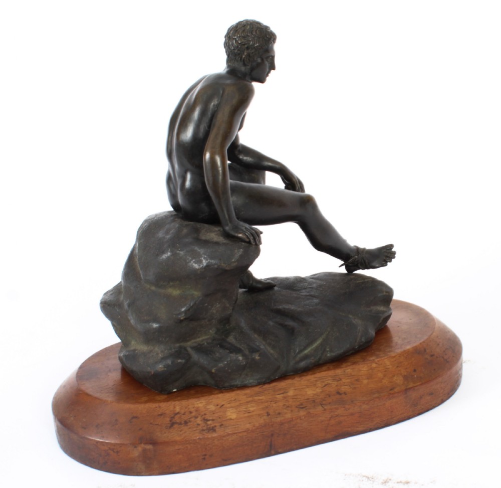 Antique Italian Bronze Sculpture Mercury Hermes Chiurazzi & Fils 19thC
 View XIII