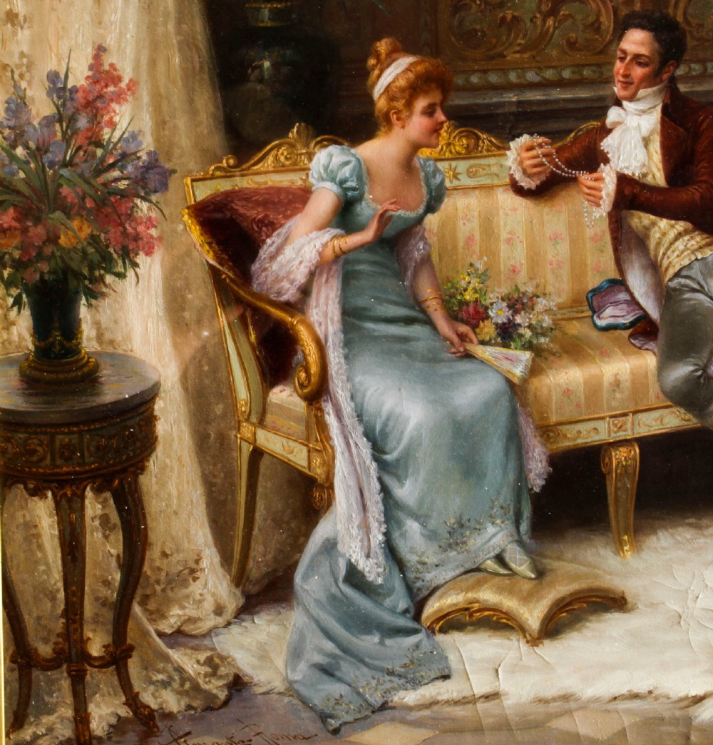 Antique Oil Painting 