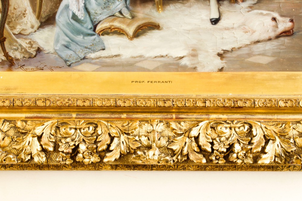 Antique Oil Painting 