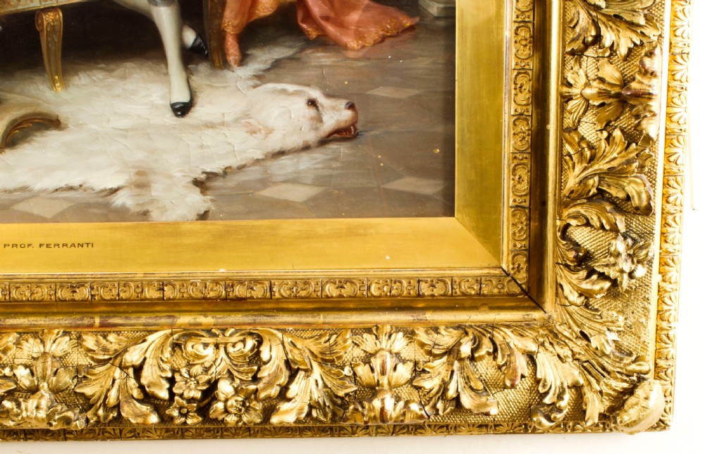 Antique Oil Painting 