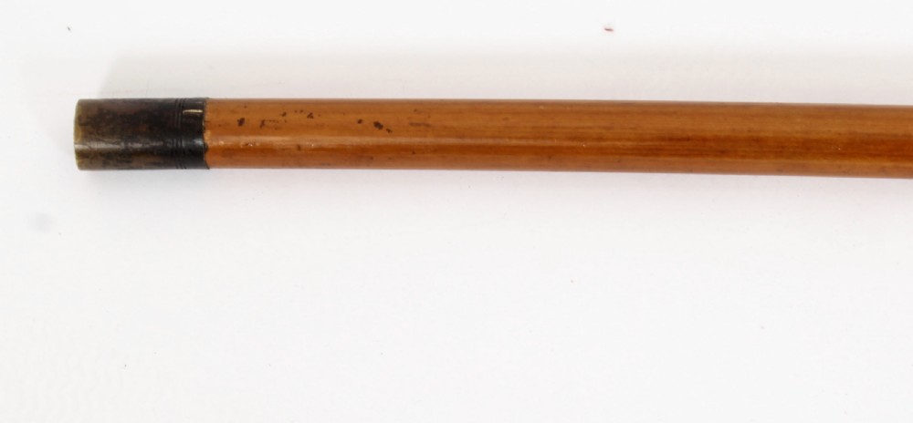 Antique English Silver & Malacca Sword / Walking Stick Cane 19th Century
 View XI