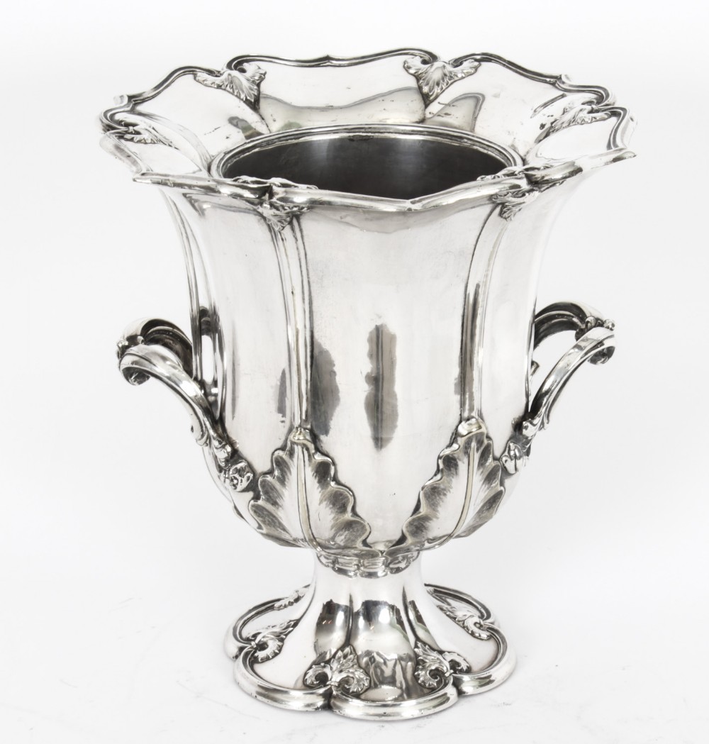 Antique Old Sheffield Plate Wine Cooler C1790 18th C
