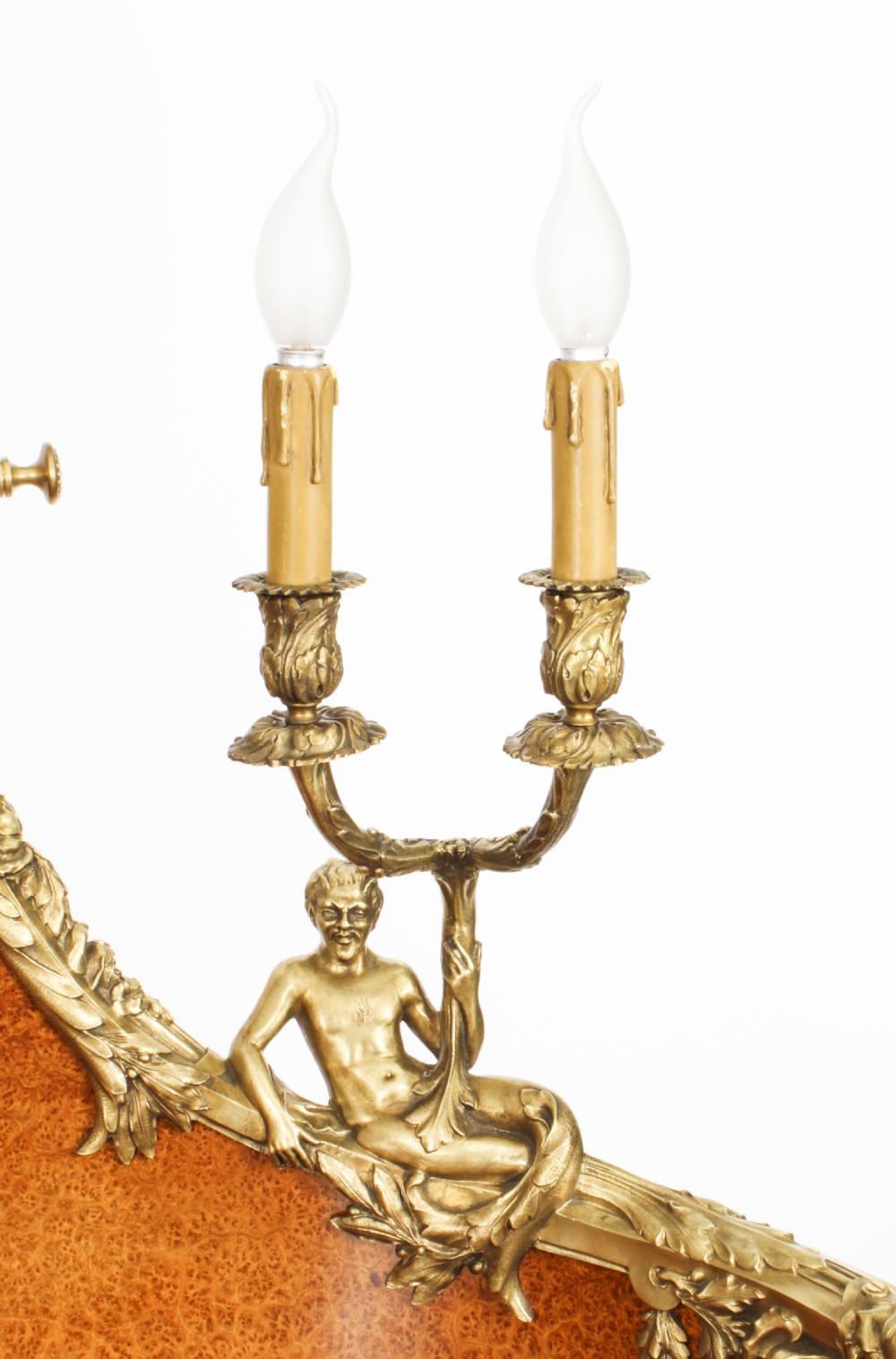 Antique French Ormolu Mounted Dressing Table & Mirror 19th Century
 View XVIII
