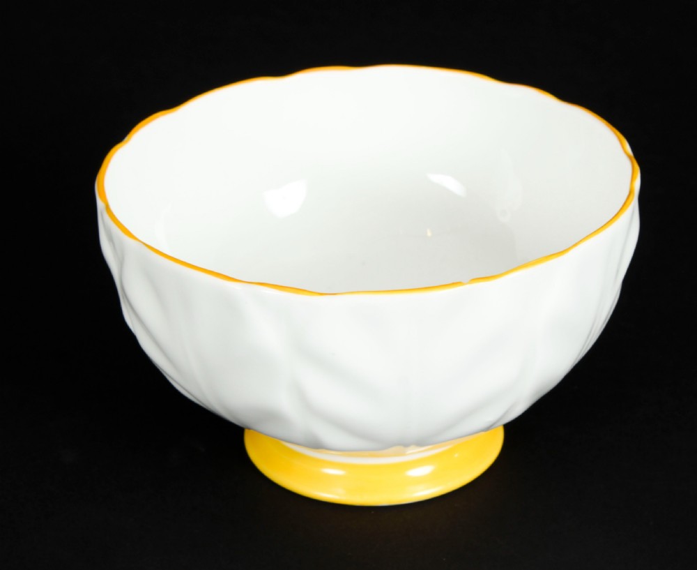 Antique Art Deco Aynsley Bone China Butterfly Tea Set C1920
 View IX