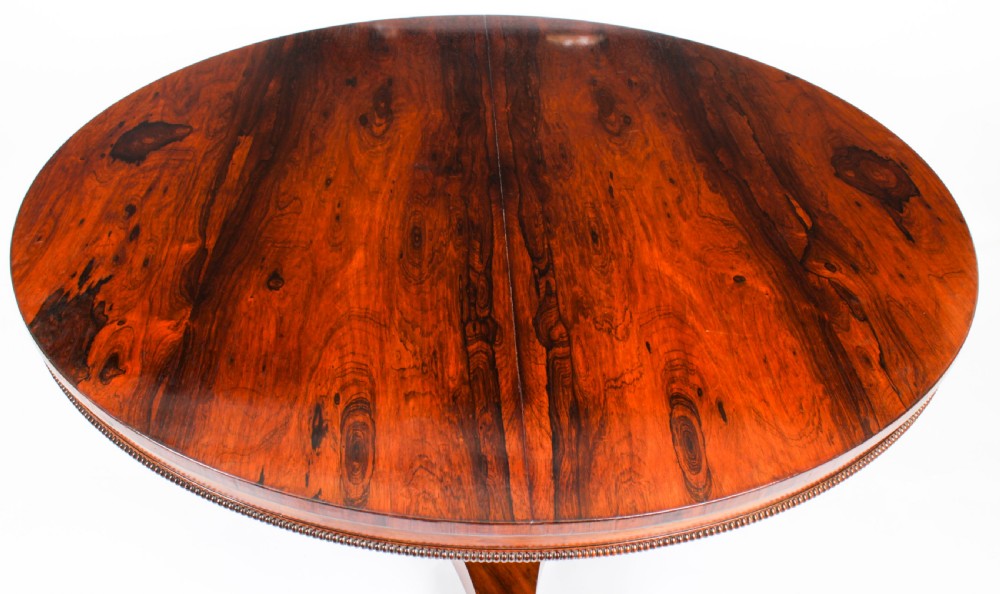 Antique William IV Centre Breakfast Table by Gillows C1830 19th C
 View III