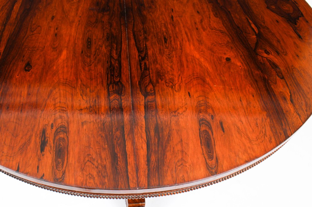 Antique William IV Centre Breakfast Table by Gillows C1830 19th C
 View IV