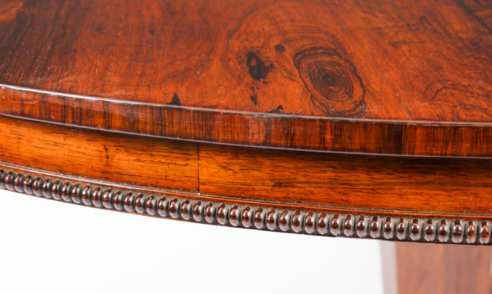 Antique William IV Centre Breakfast Table by Gillows C1830 19th C
 View VII