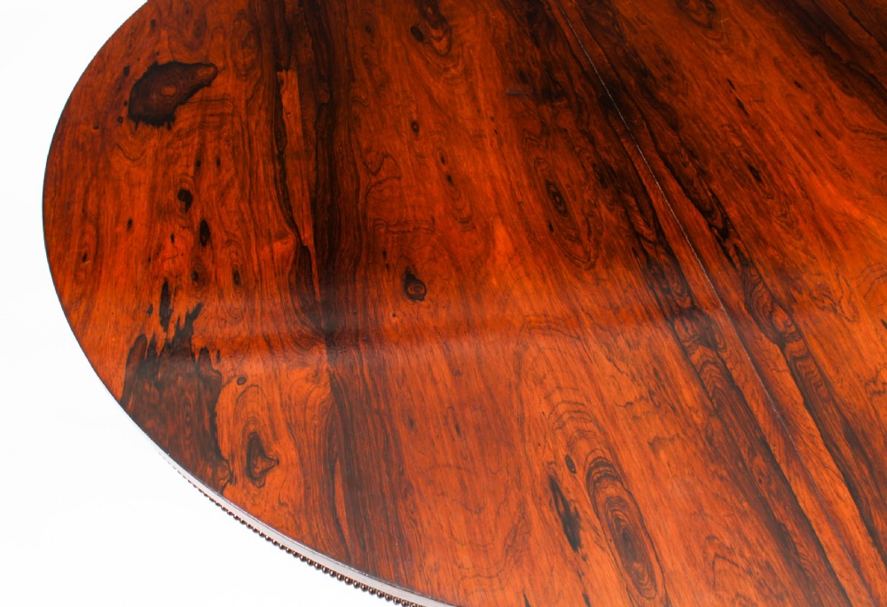 Antique William IV Centre Breakfast Table by Gillows C1830 19th C
 View XI