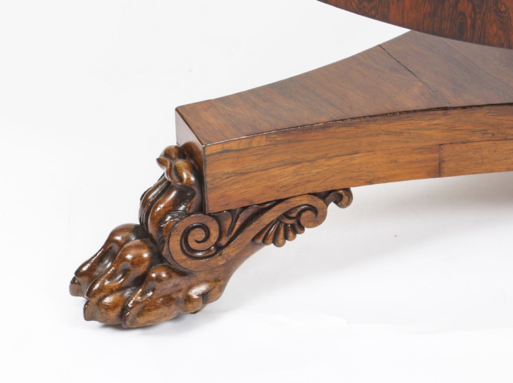 Antique William IV Centre Breakfast Table by Gillows C1830 19th C
 View XIV