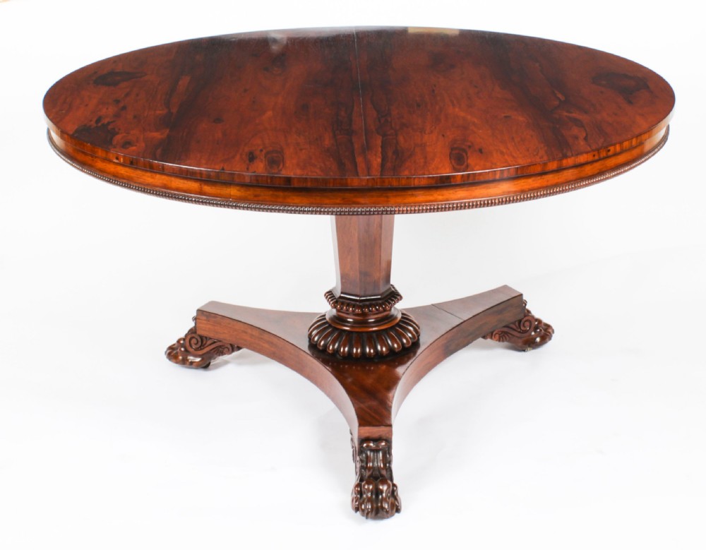 Antique William IV Centre Breakfast Table by Gillows C1830 19th C
 View XIX
