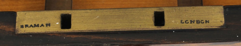 Antique Coromandel Tantalus Humidor Drew & Son 19th C
 View V