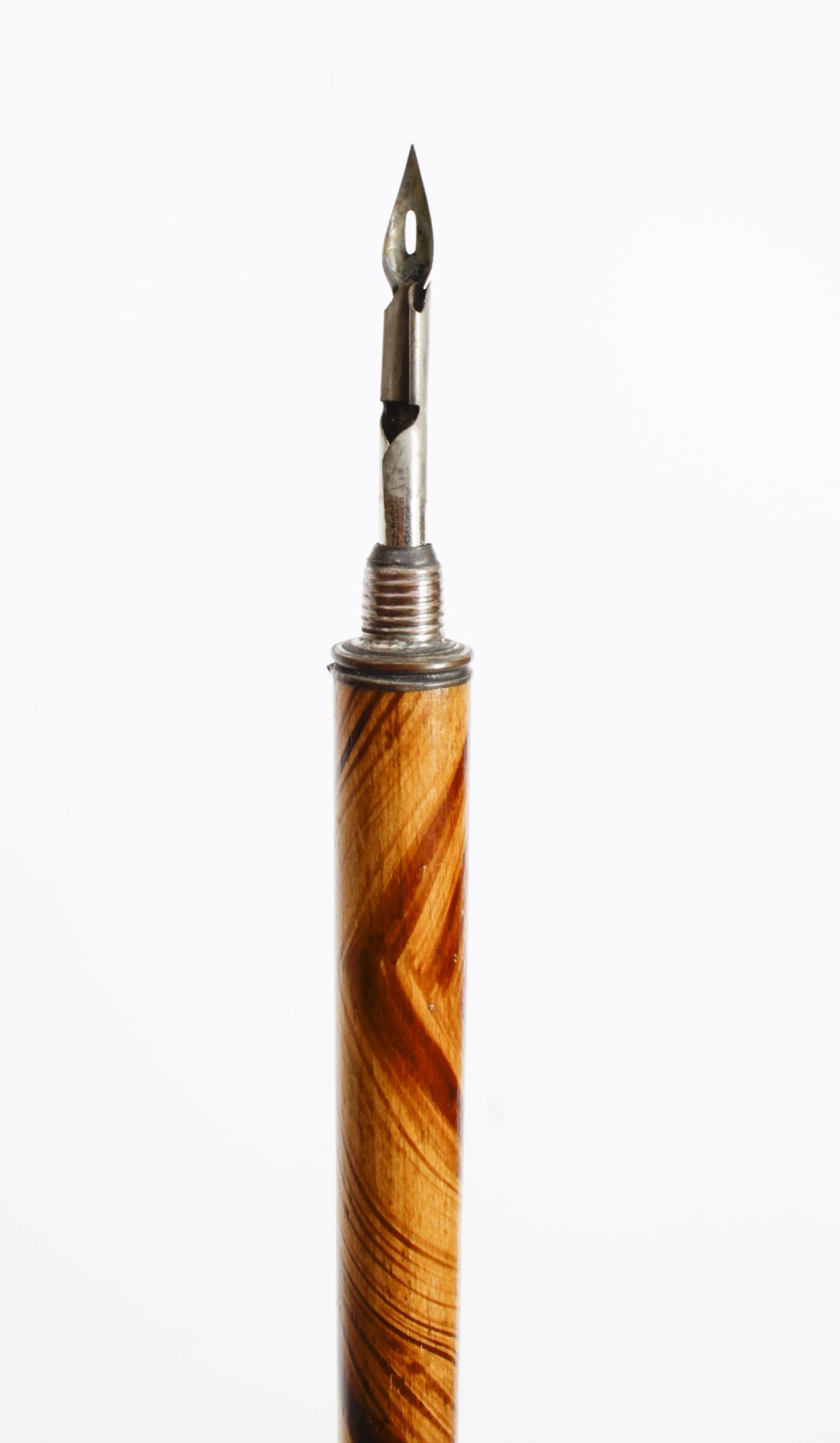 Antique Novelty 'Pen and pencil' Walking Cane Stick c1890 19th Century
 View X