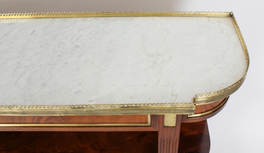 Antique French Directoire Buffet Sideboard Serving Table 19th C
 View VI