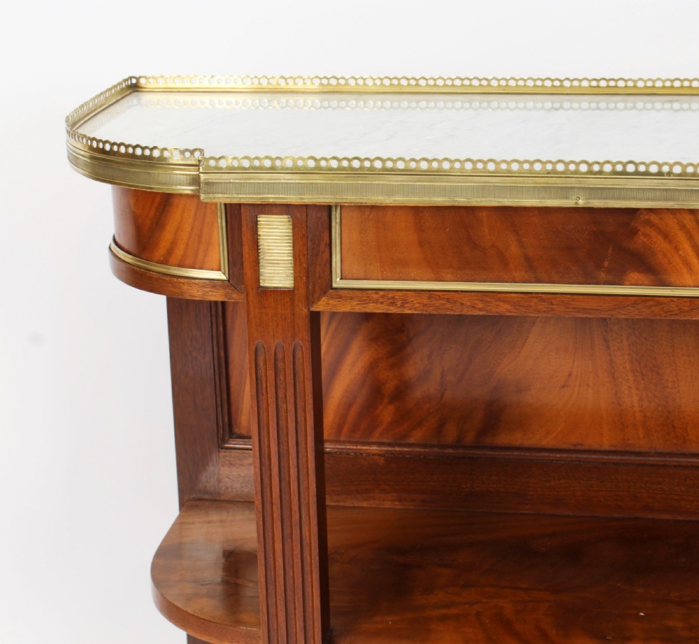Antique French Directoire Buffet Sideboard Serving Table 19th C
 View X
