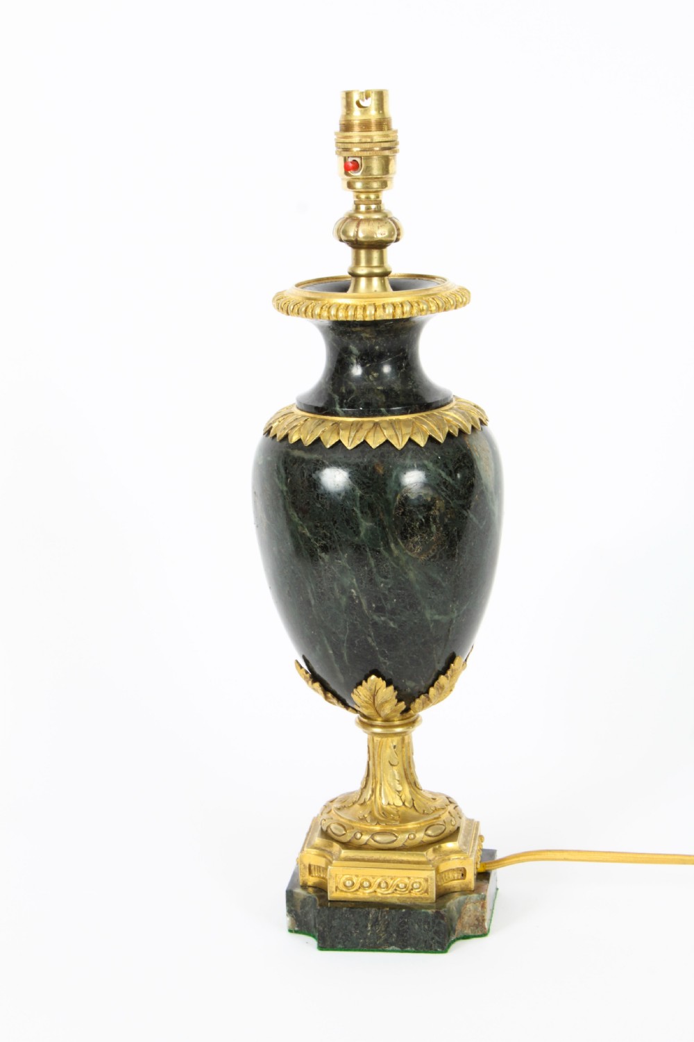 Antique Italian Ormolu Mounted Marble Table Lamp C1880 19th C
 View III