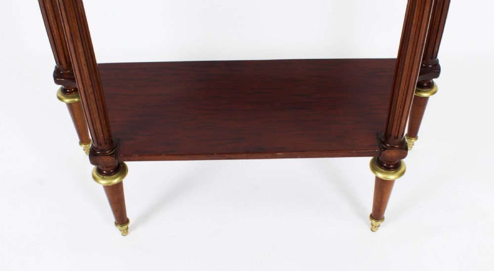 Antique French Directoire Console Side Table C1840 19th C
 View XI