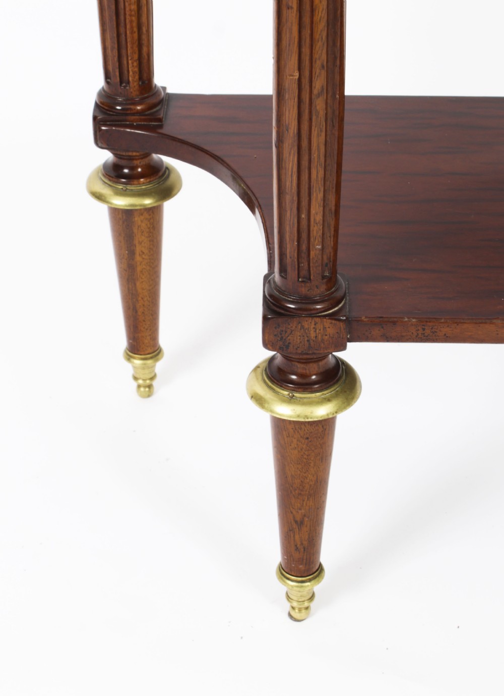 Antique French Directoire Console Side Table C1840 19th C
 View XII