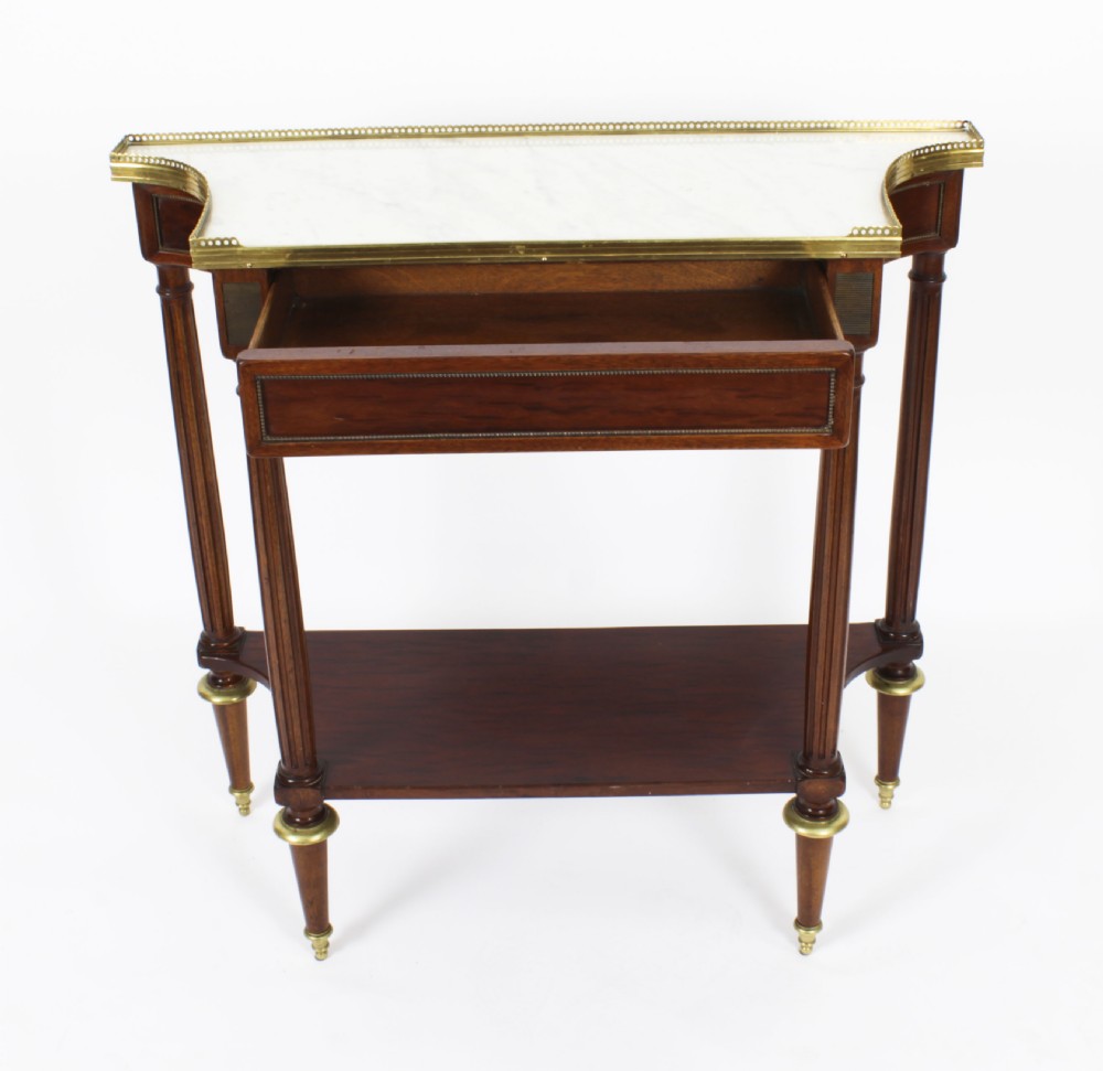 Antique French Directoire Console Side Table C1840 19th C
 View XIII