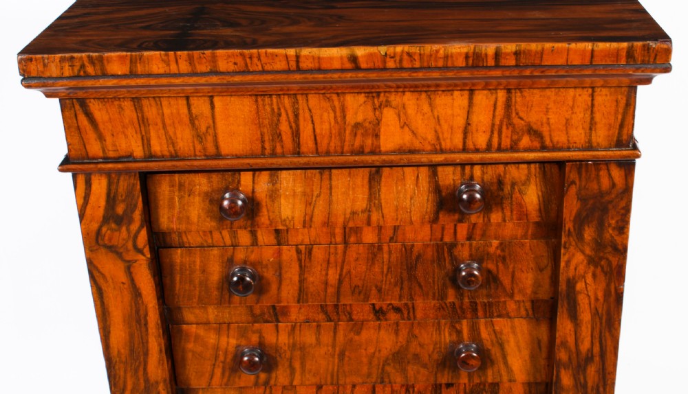 Antique Victorian Collectors Cabinet Wellington Chest 19th Century
 View VIII