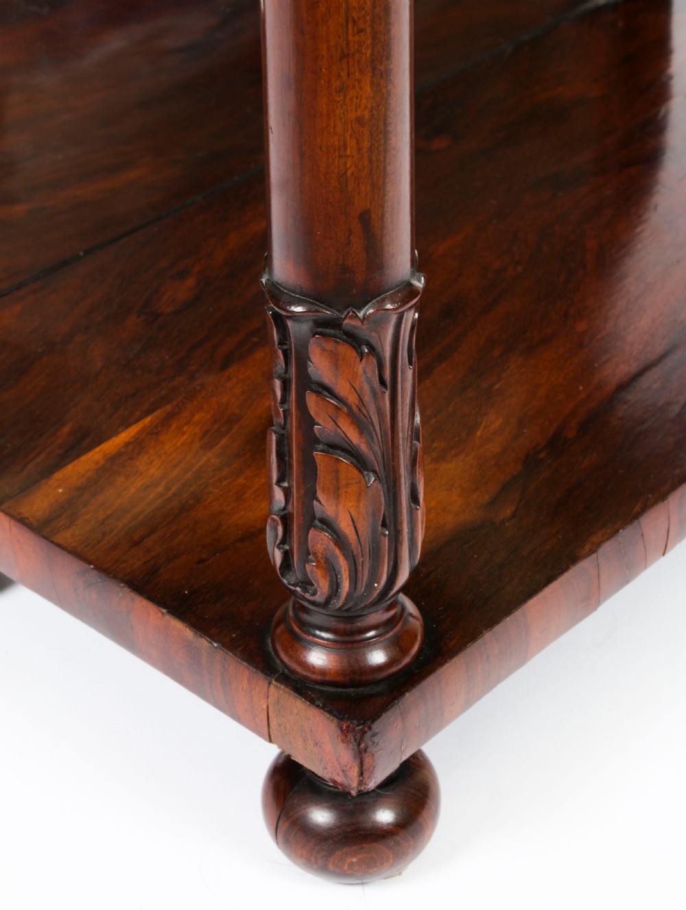 Antique William IV Marble Top Console Table C 1835 19th C
 View XII