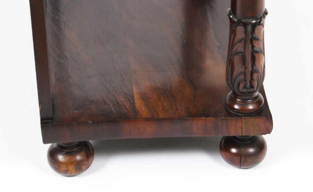 Antique William IV Marble Top Console Table C 1835 19th C
 View XVI