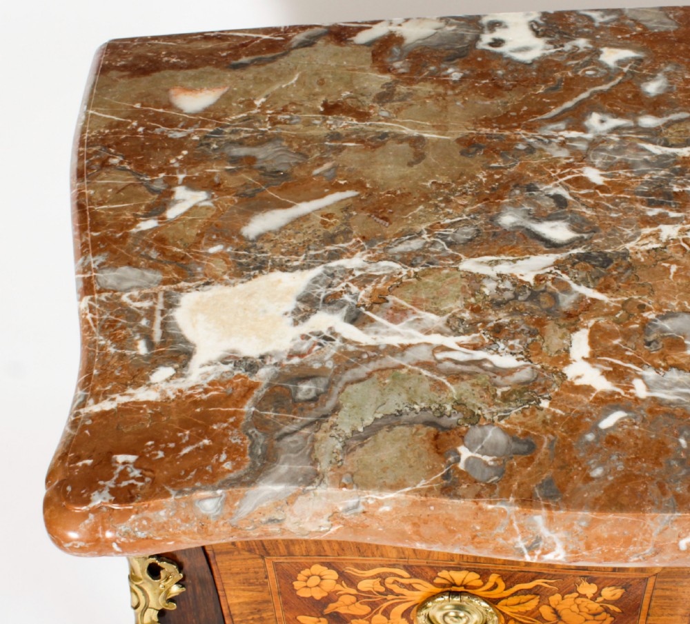 Antique French Louis XVI Marquetry Commode Chest 18th C
 View IV