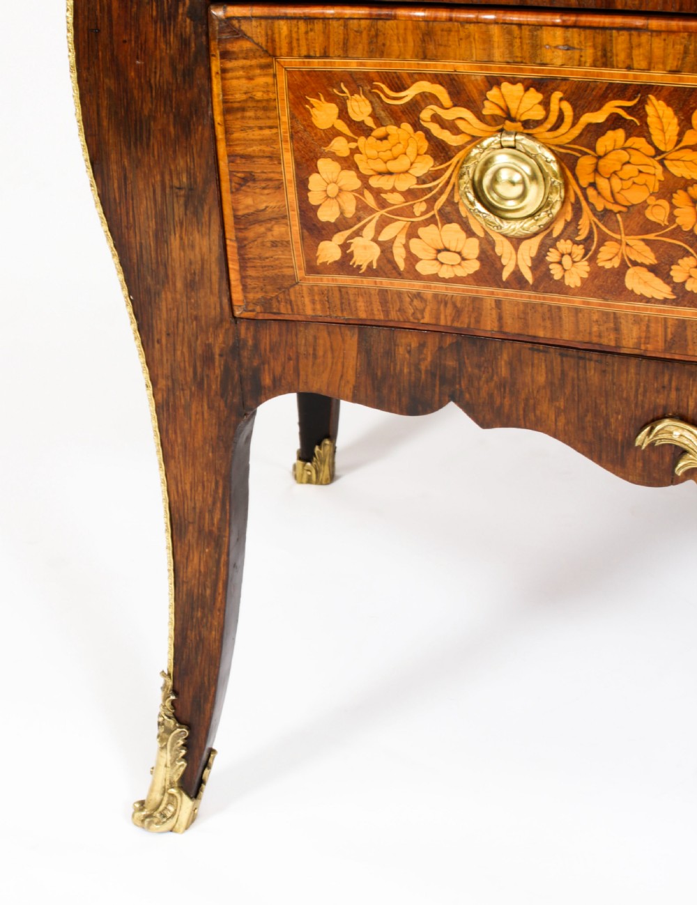 Antique French Louis XVI Marquetry Commode Chest 18th C
 View X