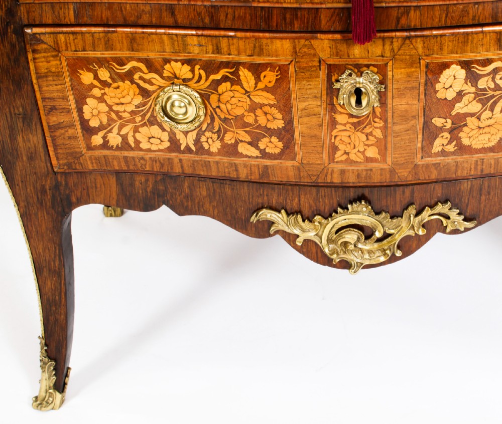 Antique French Louis XVI Marquetry Commode Chest 18th C
 View XI