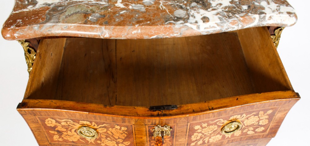 Antique French Louis XVI Marquetry Commode Chest 18th C
 View XIV