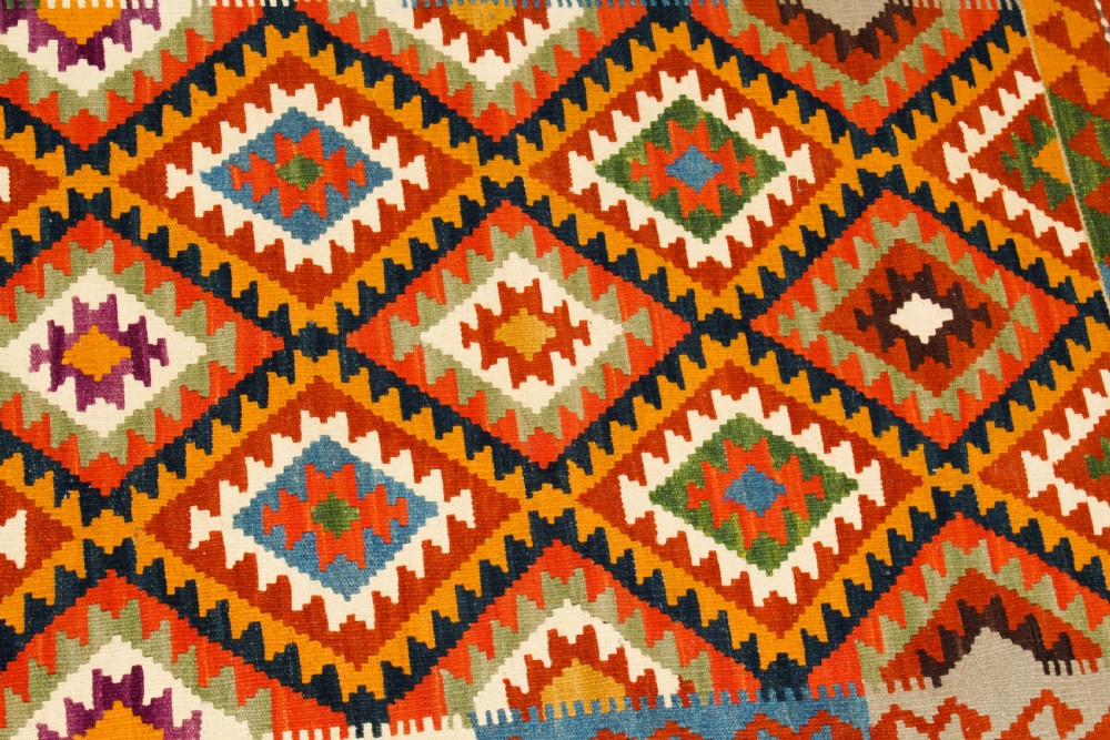 Antique 100% Wool Kilim Runner Carpet 252 x 79cm 
 View VI