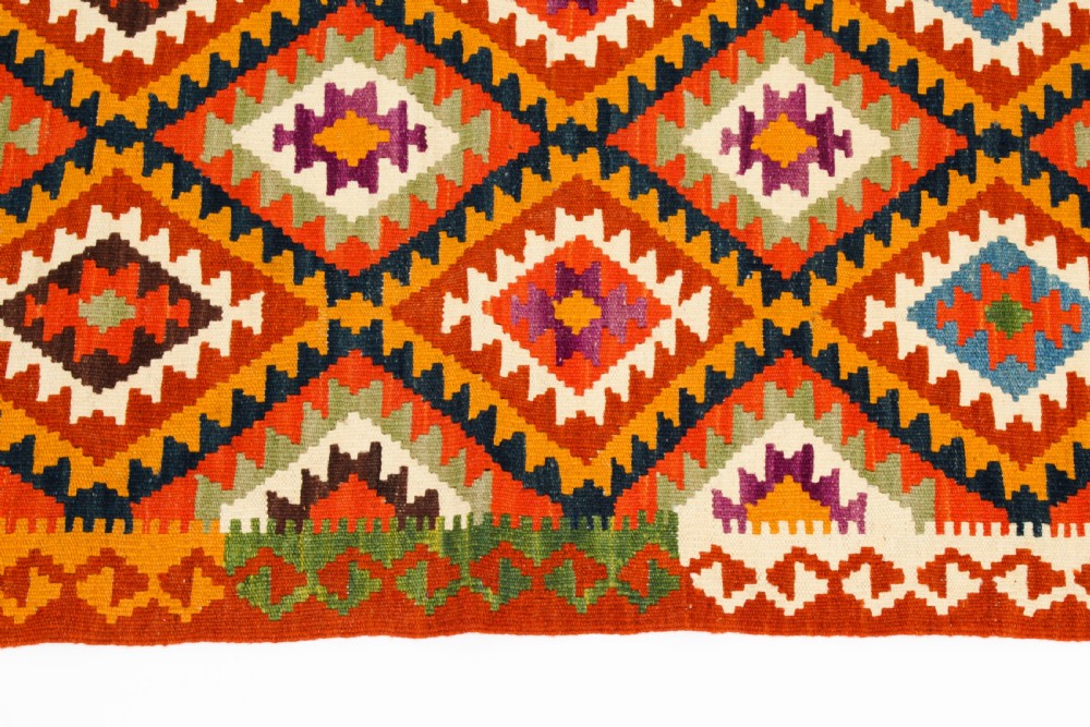 Antique 100% Wool Kilim Runner Carpet 252 x 79cm 
 View VII