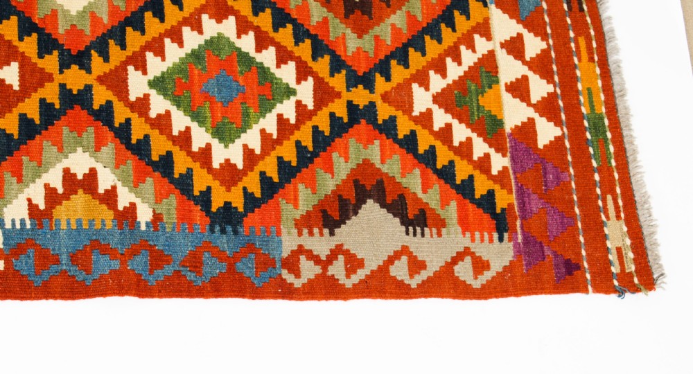 Antique 100% Wool Kilim Runner Carpet 252 x 79cm 
 View VIII