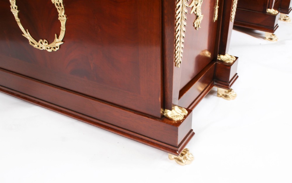 Antique French Empire Ormolu Mounted Desk 19th Century
 View XXVI